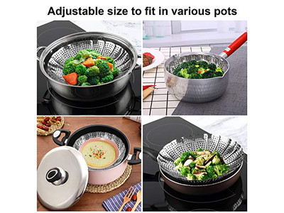 Panela de Momo de Alumínio para Alimentos Cesta de Vapor de Bambu