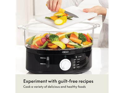 Cesta de Vapor de Bambu de 10 Polegadas para Dim Sum