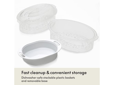 Cesta de Vapor de Bambu de 10 Polegadas para Dim Sum