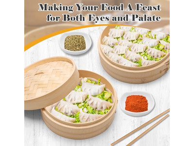 Panela de Pão a Vapor por Máquina Cesta de Vapor de Bambu