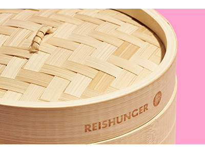 Cesta de Vapor de Bambu para Dim Sum