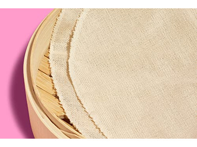 Cesta de Vapor de Bambu para Dim Sum