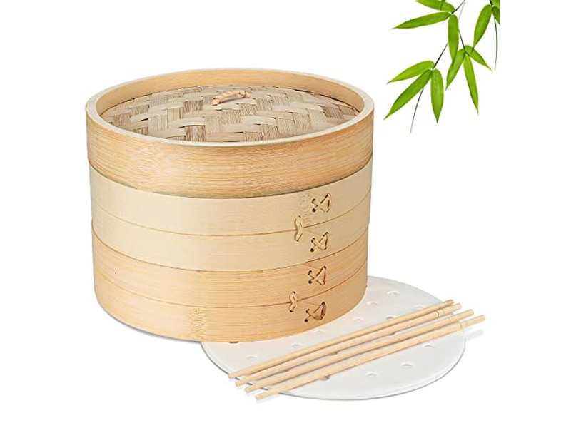 Cestas de Vapor de Bambu