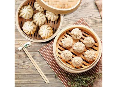 Cestas de Vapor de Bambu